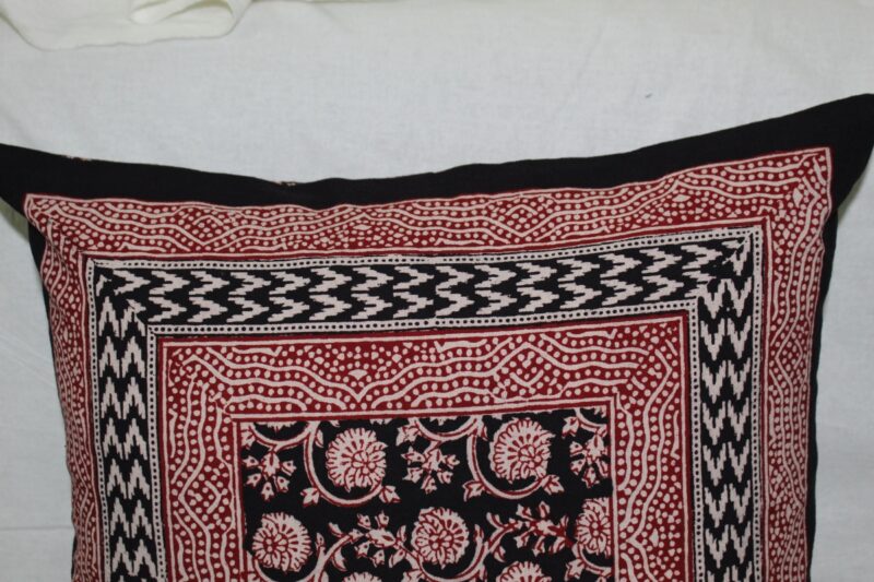 Hand Block Printing Cushion Cover