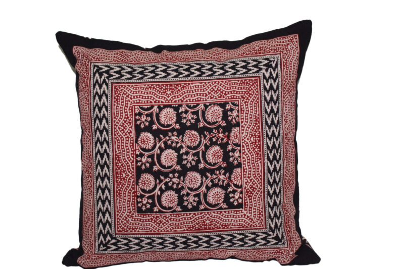 Hand Block Printing Cushion Cover