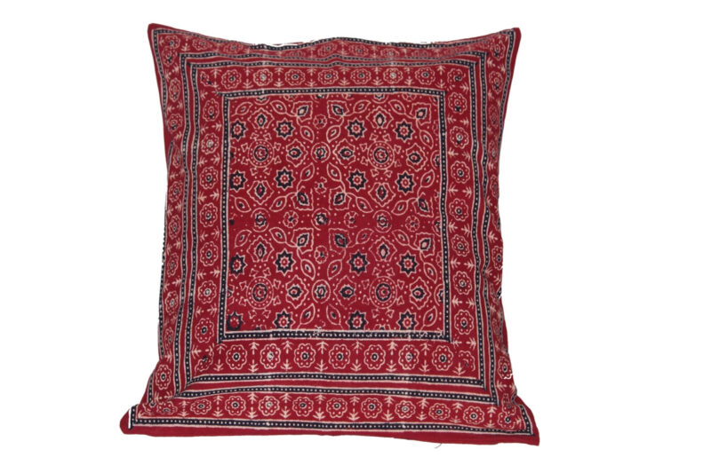 Hand Block Wooden Printing Cushion Cover