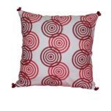 Hand Block Printing Cotton Cushion Cover, Handmade Cushion, 16" X 16"Size